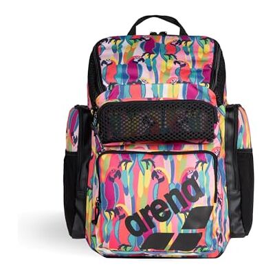 ARENA Mochila Bolsa Piscina natación Backpack One Go 45 litros Tropical Loros ARENA Mochila Bolsa Piscina natación Backpack One Go 45 litros Tropical Loros
