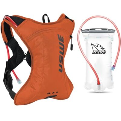 USWE Outlander XC Mochila de hidratación para correr, senderismo, con bolsa de agua (1.5 L/50 onzas), Hydropack para hombres y mujeres, equipo de mochila y equipo para ciclismo, MTB USWE Outlander XC Mochila de hidratación para correr, senderismo, con bolsa de agua (1.5 L/50 onzas), Hydropack para hombres y mujeres, equipo de mochila y equipo para ciclismo, MTB