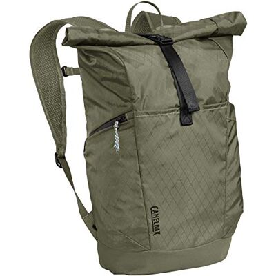 CAMELBAK Unisex Pivot Roll Top Pack Mochila de día, color verde oliva, talla única CAMELBAK Unisex Pivot Roll Top Pack Mochila de día, color verde oliva, talla única