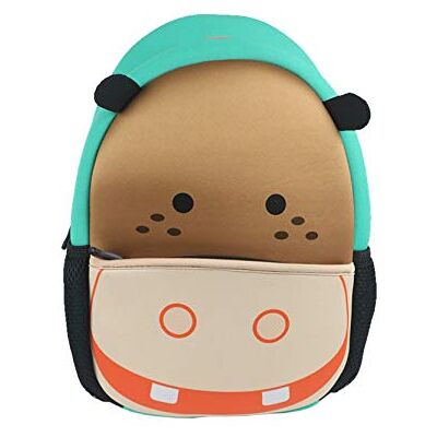 DOHE Mochila infantil de neopreno Hipopótamo DOHE Mochila infantil de neopreno Hipopótamo