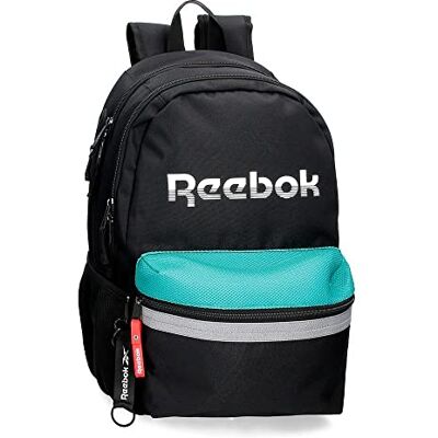 Reebok Andover Mochila Escolar para Portátil 15,6" Negro 31x44x15 cms Poliéster 20,46L Reebok Andover Mochila Escolar para Portátil 15,6" Negro 31x44x15 cms Poliéster 20,46L