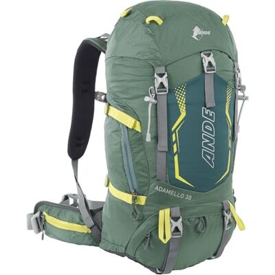 Ande Adamello Mochila técnica de 30 litros, multifunción, gran capacidad, unisex, para adultos (paquete de 1) Ande Adamello Mochila técnica de 30 litros, multifunción, gran capacidad, unisex, para adultos (paquete de 1)