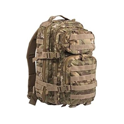 Mil-Tec EE.UU. Mochilla Assault Pack (Small/Woodland Arid) Mil-Tec EE.UU. Mochilla Assault Pack (Small/Woodland Arid)