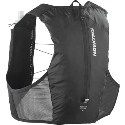 SALOMON Hydra Access Vest 4 One Flask, Mochila hidratación Ligera, Bolsillos de Acceso rápido, Bebida Sencilla con SensiFit, Frasco 500ml para Carreras Cortas SALOMON Hydra Access Vest 4 One Flask, Mochila hidratación Ligera, Bolsillos de Acceso rápido, Bebida Sencilla con SensiFit, Frasco 500ml para Carreras Cortas