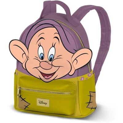 Disney Seven Dwarfs Dopey-Heady Mochila, Morado, 25 x 29 cm, Capacidad 8 L Disney Seven Dwarfs Dopey-Heady Mochila, Morado, 25 x 29 cm, Capacidad 8 L