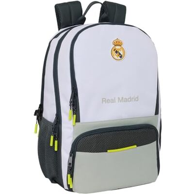 Safta Mochila Real Madrid Gran Capacidad y Respaldo Acolchado Licencia Oficial Resistente Niños, Jóvenes y Adultos Safta Mochila Real Madrid Gran Capacidad y Respaldo Acolchado Licencia Oficial Resistente Niños, Jóvenes y Adultos