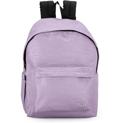 COMIX Lurex – Mochila escolar mediana y superior para niñas y niñas, respaldo acolchado y reforzado, correas ajustables, compartimento principal, bolsillo frontal y lateral, protector de lluvia 30 x COMIX Lurex – Mochila escolar mediana y superior para niñas y niñas, respaldo acolchado y reforzado, correas ajustables, compartimento principal, bolsillo frontal y lateral, protector de lluvia 30 x