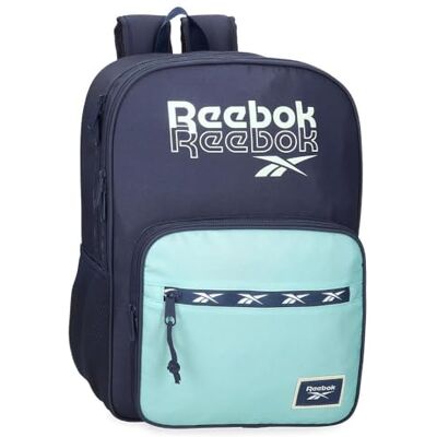 Reebok Andrew Mochila Escolar, Azul, 30x40x12 cms Reebok Andrew Mochila Escolar, Azul, 30x40x12 cms