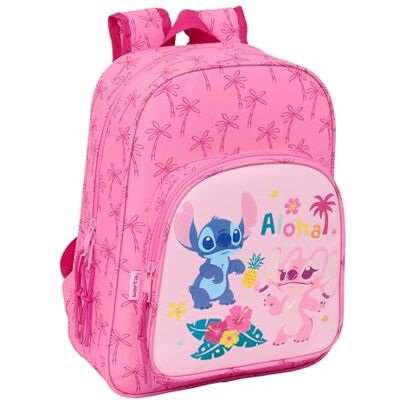 Safta STITCH CHILL Mochila Escolar Infantil Animada, Mochila Niño, Mochila Infantil, Adaptable a Carro, Ideal para Niños en Edad Escolar, Cómoda y Versátil, Calidad y Resistencia, 26x11x34 cm Safta STITCH CHILL Mochila Escolar Infantil Animada, Mochila Niño, Mochila Infantil, Adaptable a Carro, Ideal para Niños en Edad Escolar, Cómoda y Versátil, Calidad y Resistencia, 26x11x34 cm