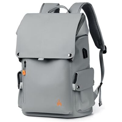 FANDARE Mochila para Laptop Mochila de Viaje de Negocios con Bloqueo de Puerto de Carga USB & Cinturón Reflectante Mochila Trabajo Mochilas para portátiles netbooks Mochilas Tipo Casual Gris FANDARE Mochila para Laptop Mochila de Viaje de Negocios con Bloqueo de Puerto de Carga USB & Cinturón Reflectante Mochila Trabajo Mochilas para portátiles netbooks Mochilas Tipo Casual Gris