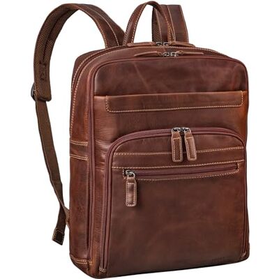 STILORD '' Piel Mochila Portatil 16 Pulgadas Macuto Grande Vintage Mochilas Cuero Hombre Daypack Mujeres Mochila Negocios para Oficina Viaje Laptop Backpack Hombres STILORD '' Piel Mochila Portatil 16 Pulgadas Macuto Grande Vintage Mochilas Cuero Hombre Daypack Mujeres Mochila Negocios para Oficina Viaje Laptop Backpack Hombres