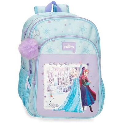 Disney Joumma Frozen In This Together Mochila Escolar Doble Compartimento Adaptable a Carro Lila 30x40x13 cm Poliéster 15,6L Disney Joumma Frozen In This Together Mochila Escolar Doble Compartimento Adaptable a Carro Lila 30x40x13 cm Poliéster 15,6L