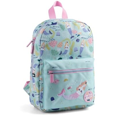 Miquelrius Mochila Escolar Infantil 7 L Doble Compartimento, Sirenita Miquelrius Mochila Escolar Infantil 7 L Doble Compartimento, Sirenita