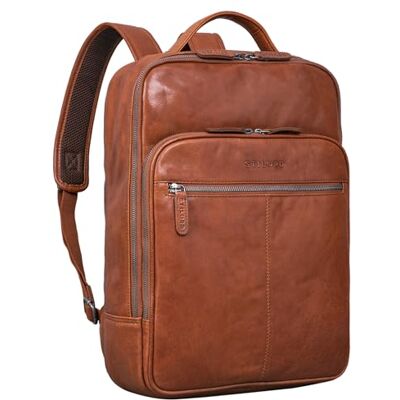 STILORD Mochila Negocios Piel Mochila Grande para Portátil de 15,6 Pulgadas Backpack Vintage para Trabajo de Oficina Trolley XL de Cuero Genuino Color:maraska marrón STILORD Mochila Negocios Piel Mochila Grande para Portátil de 15,6 Pulgadas Backpack Vintage para Trabajo de Oficina Trolley XL de Cuero Genuino Color:maraska marrón