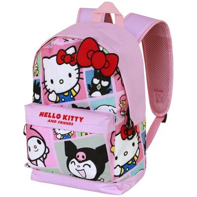 KARACTERMANIA Sanrio Hello Kitty Panels-Mochila HS FAN 2.2, Multicolor, 31 x 44 cm, Capacidad 24 L KARACTERMANIA Sanrio Hello Kitty Panels-Mochila HS FAN 2.2, Multicolor, 31 x 44 cm, Capacidad 24 L