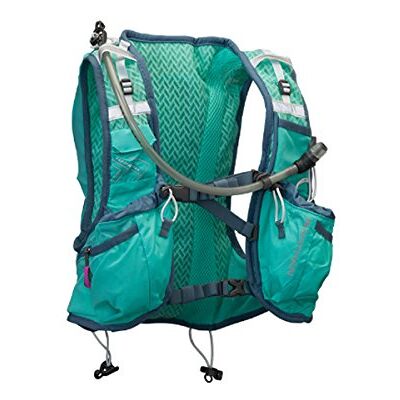 Nathan VaporAiress Hydration Race Vests Mochila, Mujer, Blanco (Cockatoo), XS Nathan VaporAiress Hydration Race Vests Mochila, Mujer, Blanco (Cockatoo), XS