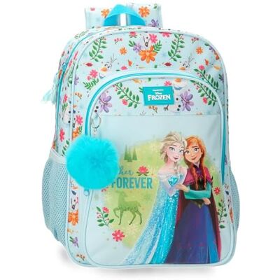 Disney Joumma Frozen Forever Mochila Escolar Azul Claro 30x40x12 cm Poliéster 14,4L Disney Joumma Frozen Forever Mochila Escolar Azul Claro 30x40x12 cm Poliéster 14,4L