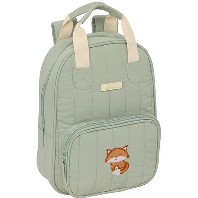 Safta PREESCOLAR ZORRITO Mochila Infantil, Adaptable con Asas, Tejido Reciclable, Ideal para Niños de Diferentes Edades, Cómoda y Versátil, Calidad y Resistencia, 20x8x28 cm Safta PREESCOLAR ZORRITO Mochila Infantil, Adaptable con Asas, Tejido Reciclable, Ideal para Niños de Diferentes Edades, Cómoda y Versátil, Calidad y Resistencia, 20x8x28 cm