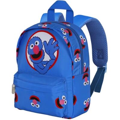 KARACTERMANIA Barrio Sésamo Super Coco Hello-Mochila Preescolar Joy, Azul, 22 x 27 cm, Capacidad 5 L KARACTERMANIA Barrio Sésamo Super Coco Hello-Mochila Preescolar Joy, Azul, 22 x 27 cm, Capacidad 5 L