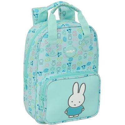 Safta MIFFY FRIENDS Mochila Infantil, con Asas, Fácil Limpieza, Ideal para Niños de Diferentes Edades, Cómoda y Versátil, Calidad y Resistencia, 20x8x28 cm Safta MIFFY FRIENDS Mochila Infantil, con Asas, Fácil Limpieza, Ideal para Niños de Diferentes Edades, Cómoda y Versátil, Calidad y Resistencia, 20x8x28 cm
