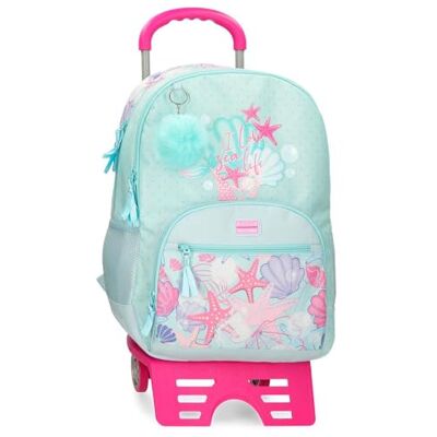 MOVOM I Love Sea Life Mochila Escolar, Azul MOVOM I Love Sea Life Mochila Escolar, Azul