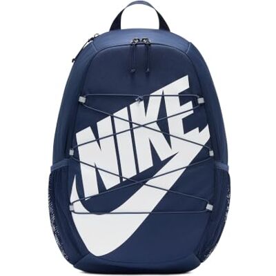 Nike Mochila unisex Heritage Sweep, azul marino medianoche/azul marino/blanco, talla única Nike Mochila unisex Heritage Sweep, azul marino medianoche/azul marino/blanco, talla única
