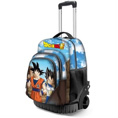 KARACTERMANIA Dragon Ball (Bola de Dragón) Rivals-Mochila GTS Fan 3.0, Azul 24 x 32 x 44 cm, Capacidad 33.79 L KARACTERMANIA Dragon Ball (Bola de Dragón) Rivals-Mochila GTS Fan 3.0, Azul 24 x 32 x 44 cm, Capacidad 33.79 L