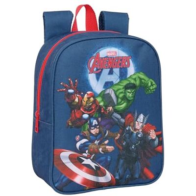 Safta AVENGERS Mochila Infantil, Mochila Niño, Mochila Escolar, Adaptable a Carro, Ideal para Guardería, Cómoda y Versátil, Calidad y Resistencia, 22x10x27 cm Safta AVENGERS Mochila Infantil, Mochila Niño, Mochila Escolar, Adaptable a Carro, Ideal para Guardería, Cómoda y Versátil, Calidad y Resistencia, 22x10x27 cm