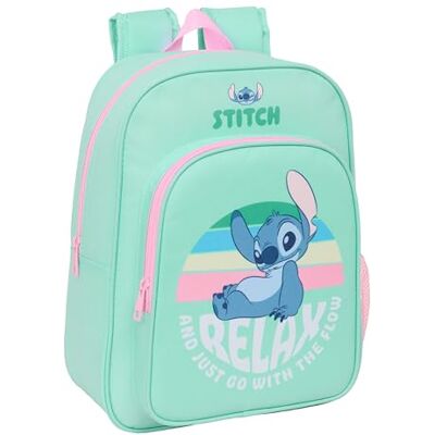 Safta STITCH Mochila Escolar Infantil Animada, Mochila Niño, Mochila Infantil, Adaptable a Carro, Ideal para Niños en Edad Escolar, Cómoda y Versátil, Calidad y Resistencia, 26x11x34 cm Safta STITCH Mochila Escolar Infantil Animada, Mochila Niño, Mochila Infantil, Adaptable a Carro, Ideal para Niños en Edad Escolar, Cómoda y Versátil, Calidad y Resistencia, 26x11x34 cm