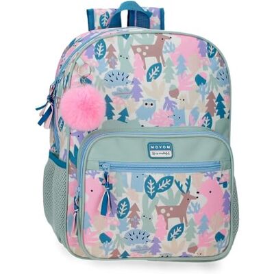 MOVOM Forest Mochila Escolar Verde 30x38x12 cm Poliéster 13,68L MOVOM Forest Mochila Escolar Verde 30x38x12 cm Poliéster 13,68L