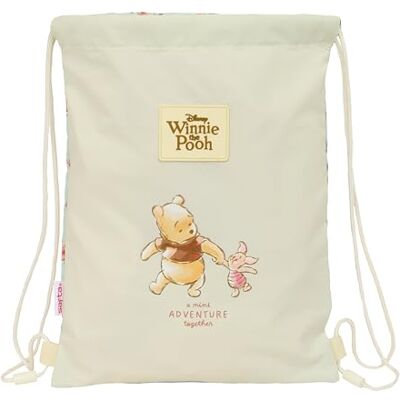 Safta WINNIE THE POOH Mochila Saco Plano Junior, Mochila, Ideal para Niños de Diferentes Edades, Cómoda y Versátil, Calidad y Resistencia, 26x34 cm Safta WINNIE THE POOH Mochila Saco Plano Junior, Mochila, Ideal para Niños de Diferentes Edades, Cómoda y Versátil, Calidad y Resistencia, 26x34 cm