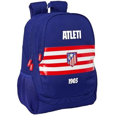 Safta ATLÉTICO DE MADRID Mochila Escolar Infantil, Ideal para Niños de Diferentes Edades, Cómoda y Versátil, Calidad y Resistencia, 32x16x44 cm Safta ATLÉTICO DE MADRID Mochila Escolar Infantil, Ideal para Niños de Diferentes Edades, Cómoda y Versátil, Calidad y Resistencia, 32x16x44 cm