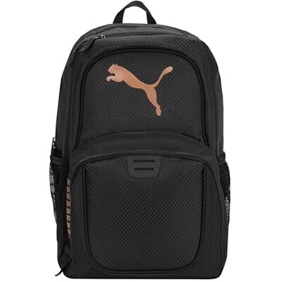 PUMA Men's Evercat Contender 3.0 Backpack Accessory, black/gold, One Size PUMA Men's Evercat Contender 3.0 Backpack Accessory, black/gold, One Size
