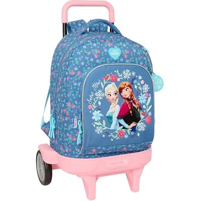 Safta FROZEN Mochila Grande con Ruedas, Compact Evolución, Extraíble, Ideal para Niños de Diferentes Edades, Cómoda y Versátil, Calidad y Resistencia, 33x22x45 cm Safta FROZEN Mochila Grande con Ruedas, Compact Evolución, Extraíble, Ideal para Niños de Diferentes Edades, Cómoda y Versátil, Calidad y Resistencia, 33x22x45 cm