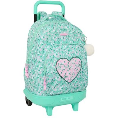 Mochila Safta con Ruedas Corazón 5cm - Mochila Mochila Safta con Ruedas Corazón 5cm - Mochila