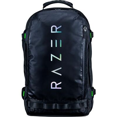 Razer Mochila Rogue V3 (15,6") Mochila de viaje compacta (compartimento para portátil de hasta 15", resistente, cubierta exterior de poliéster) Negro/Chroma Razer Mochila Rogue V3 (15,6") Mochila de viaje compacta (compartimento para portátil de hasta 15", resistente, cubierta exterior de poliéster) Negro/Chroma