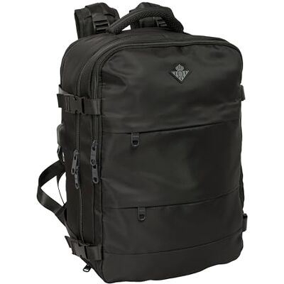Safta REAL BETIS BALOMPIE Mochila de Viaje en Cabina, para Portátil 15,6'', Ideal para Jóvenes de Diferentes Edades, Cómoda y Versátil, Calidad y Resistencia, 29x19x44 cm Safta REAL BETIS BALOMPIE Mochila de Viaje en Cabina, para Portátil 15,6'', Ideal para Jóvenes de Diferentes Edades, Cómoda y Versátil, Calidad y Resistencia, 29x19x44 cm