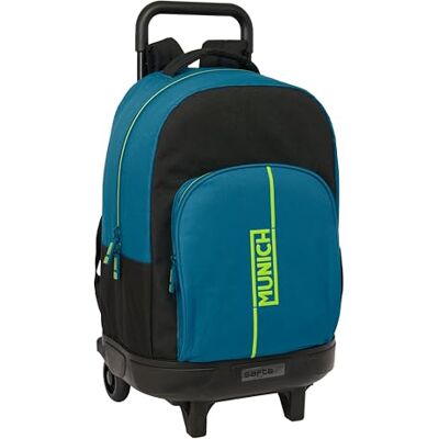 Safta Munich Land Mochila Grande con Ruedas, Compacta, Extraíble, Ideal para Niños de Diferentes Edades, Cómoda y Versátil, Calidad y Resistencia, 33x22x45 cm Safta Munich Land Mochila Grande con Ruedas, Compacta, Extraíble, Ideal para Niños de Diferentes Edades, Cómoda y Versátil, Calidad y Resistencia, 33x22x45 cm