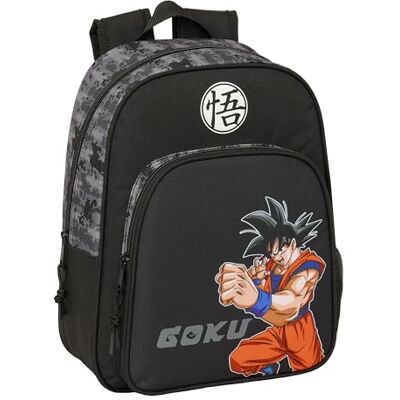 Safta DRAGON BALL Mochila Escolar Infantil, Ideal para Niños de Diferentes Edades, Cómoda y Versátil, Calidad y Resistencia, 27x10x33 cm Safta DRAGON BALL Mochila Escolar Infantil, Ideal para Niños de Diferentes Edades, Cómoda y Versátil, Calidad y Resistencia, 27x10x33 cm
