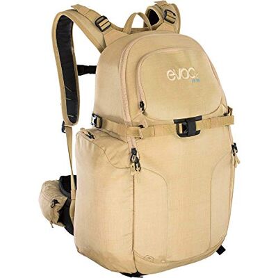 EVOC Mochila CP 18l para cámaras profesionales (sistema de transporte acolchado y ergonómico, sistema de correas para piolets, esquí, snowboard o trípode), Oro EVOC Mochila CP 18l para cámaras profesionales (sistema de transporte acolchado y ergonómico, sistema de correas para piolets, esquí, snowboard o trípode), Oro