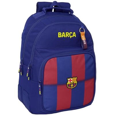 Safta Mochila FC Barcelona unisex asas ajustables, ligera y cómoda, ideal para escuela y actividades diarias, mochila barça Safta Mochila FC Barcelona unisex asas ajustables, ligera y cómoda, ideal para escuela y actividades diarias, mochila barça