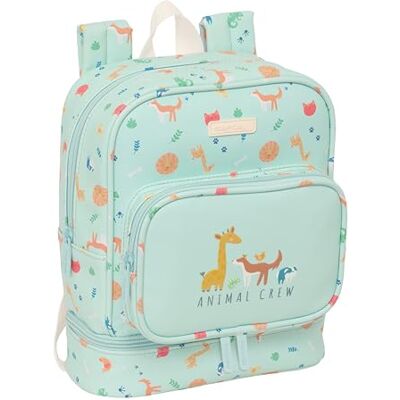 Safta PREESCOLAR PANDI Mochila Nevera Guardería, Nevera para Frío y Calor, Nevera Fácil de Transportar, Nevera Impermeable, Nevera para Excursión, 22x10x27 cm Safta PREESCOLAR PANDI Mochila Nevera Guardería, Nevera para Frío y Calor, Nevera Fácil de Transportar, Nevera Impermeable, Nevera para Excursión, 22x10x27 cm