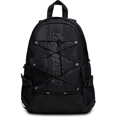 Invicta Mochila, ACT SMALL Mochila ecológica, Mochila Casual, Unisex, Perfecta para la oficina, viajes, tiempo libre y colegio, con bolsillos laterales y funda para portátil, Diseño italiano, Negro Invicta Mochila, ACT SMALL Mochila ecológica, Mochila Casual, Unisex, Perfecta para la oficina, viajes, tiempo libre y colegio, con bolsillos laterales y funda para portátil, Diseño italiano, Negro