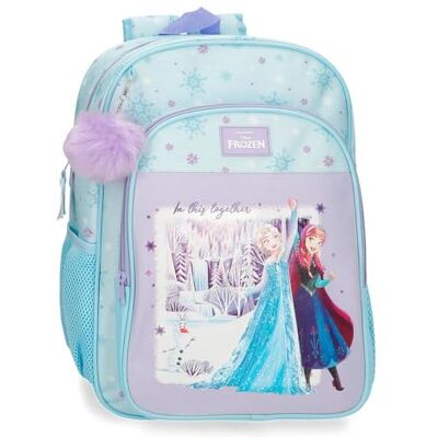 Disney Joumma Frozen In This Together Mochila Escolar Adaptable a Carro Lila 30x40x13 cm Poliéster 15,6L Disney Joumma Frozen In This Together Mochila Escolar Adaptable a Carro Lila 30x40x13 cm Poliéster 15,6L