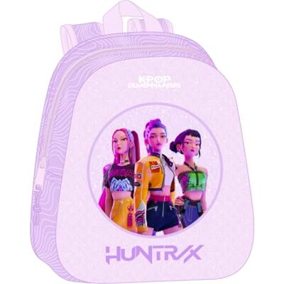 Safta K-POP Demon Hunters ICONIC Mochila Escolar, con Diseño 3D, Ideal para Niños de Diferentes Edades, Cómoda y Versátil, Calidad y Resistencia, 27x10x33 cm Safta K-POP Demon Hunters ICONIC Mochila Escolar, con Diseño 3D, Ideal para Niños de Diferentes Edades, Cómoda y Versátil, Calidad y Resistencia, 27x10x33 cm