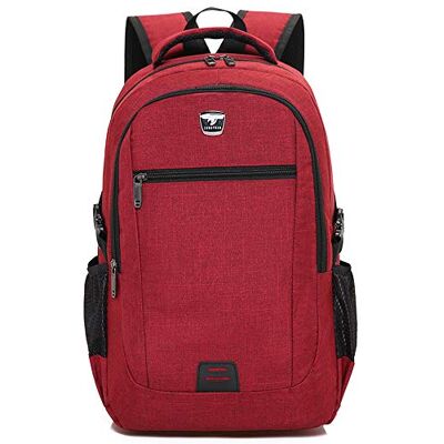 HYKJ Mochila para laptop con puerto de carga USB, mochila escolar impermeable para hombres y mujeres, mochila de negocios resistente al agua, mochila de viaje para portátiles y portátiles de 15.6 pulgadas HYKJ Mochila para laptop con puerto de carga USB, mochila escolar impermeable para hombres y mujeres, mochila de negocios resistente al agua, mochila de viaje para portátiles y portátiles de 15.6 pulgadas