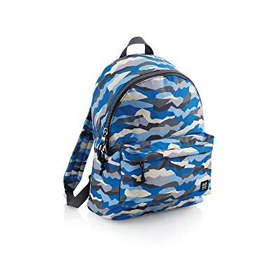 Miquelrius Mochila Doble Compartimento, Capacidad 20 litros, Cierre Cremallera, Dimensións 300 x 440 x 140 mm, Asa superior, Diseño Hard Rocks Miquelrius Mochila Doble Compartimento, Capacidad 20 litros, Cierre Cremallera, Dimensións 300 x 440 x 140 mm, Asa superior, Diseño Hard Rocks