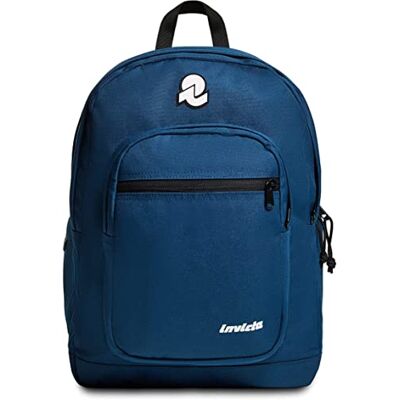 Invicta Mochila, JELEK PLAIN Mochila ecológica, Bolsa para libros, para adolescentes, niñas y niños, 38 LT, Para la escuela, el deporte, el tiempo libre, con funda para portátil, Diseño italiano Invicta Mochila, JELEK PLAIN Mochila ecológica, Bolsa para libros, para adolescentes, niñas y niños, 38 LT, Para la escuela, el deporte, el tiempo libre, con funda para portátil, Diseño italiano