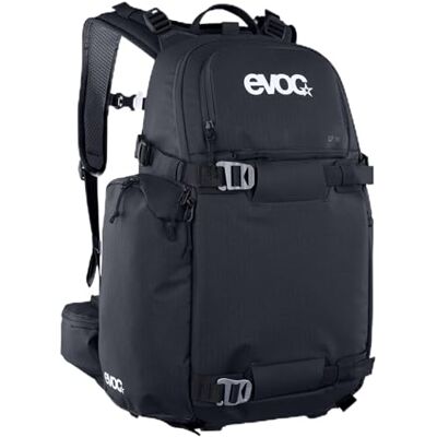 EVOC Mochila deportiva CP 18, mochila ligera de trekking (división 50/50 para cámara y equipo, cinturón flexible en la cadera de la mochila, dimensiones: 17 x 52 x 29 cm, volumen: 18 l), negra EVOC Mochila deportiva CP 18, mochila ligera de trekking (división 50/50 para cámara y equipo, cinturón flexible en la cadera de la mochila, dimensiones: 17 x 52 x 29 cm, volumen: 18 l), negra