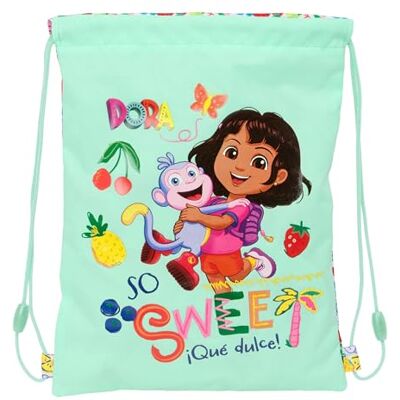 Safta DORA Mochila Saco Plano Junior, Mochila, Ideal para Niños de Diferentes Edades, Cómoda y Versátil, Calidad y Resistencia, 26x34 cm Safta DORA Mochila Saco Plano Junior, Mochila, Ideal para Niños de Diferentes Edades, Cómoda y Versátil, Calidad y Resistencia, 26x34 cm